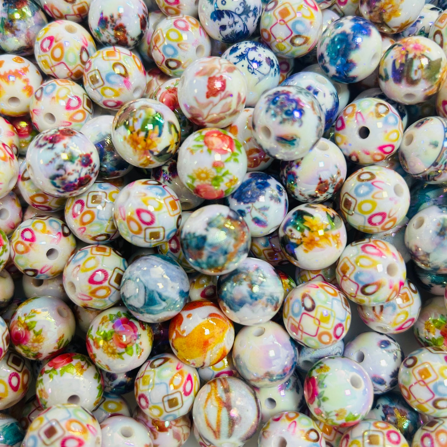 #Oopsdiy High Quality Original Design DIY Color Mix Acrylic Beads 150ml/300ml/500ml