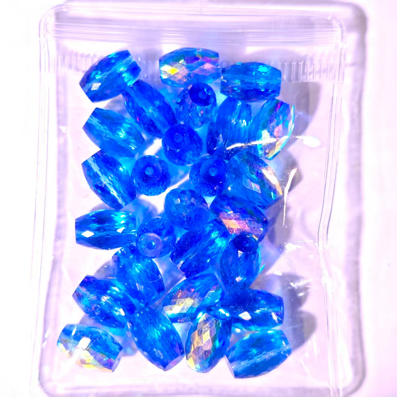 #OOPSDIY Different Shaped Colors Glass Beads for Crafting and DIY Projects Crystal Beaded Edge Beading Making Adjustable Beaded Chain Ideal for Jewelry Making Scrapbooking