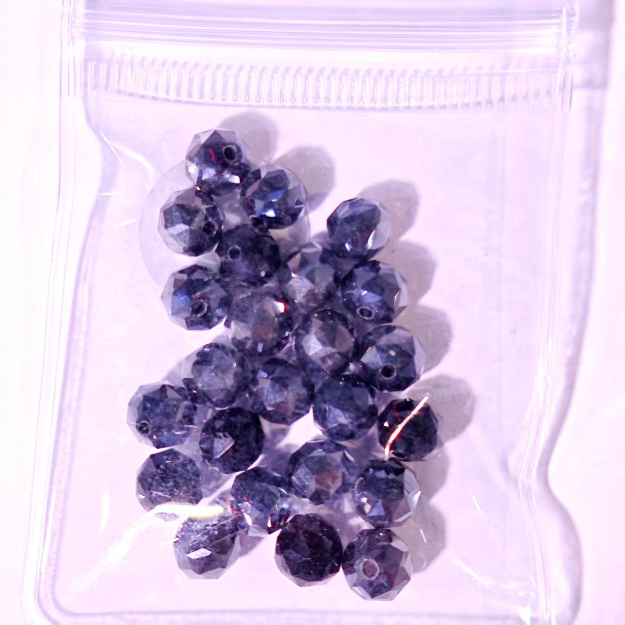 #OOPSDIY Different Shaped Colors Glass Beads for Crafting and DIY Projects Crystal Beaded Edge Beading Making Adjustable Beaded Chain Ideal for Jewelry Making Scrapbooking